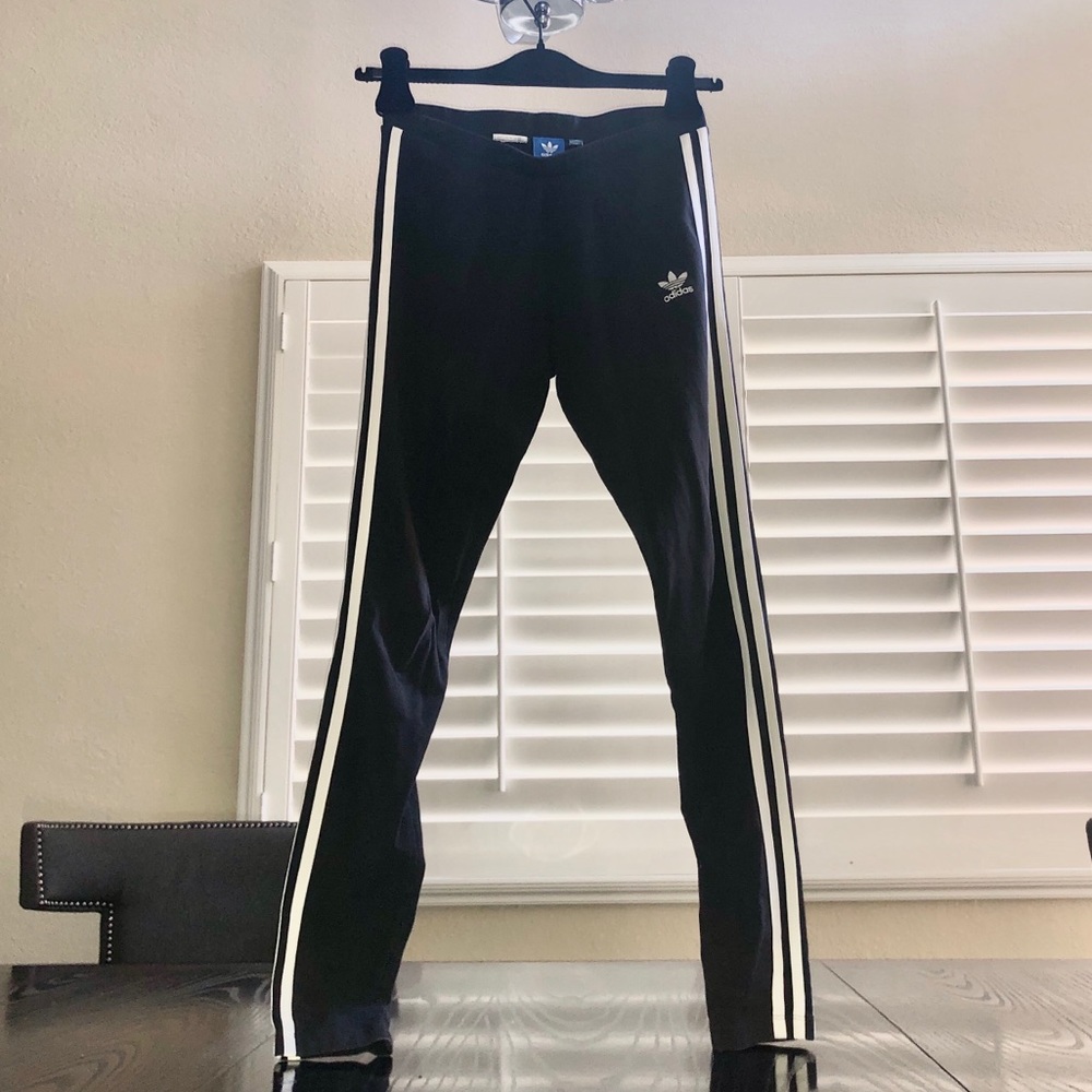Adidas Originals 3-Stripes Leggings Black/White